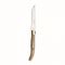 Laguiole нож для стейка светлый рог латунная подставка, арт.232251 Laguiole нож для стейка светлый рог латунная подставка, арт.232251