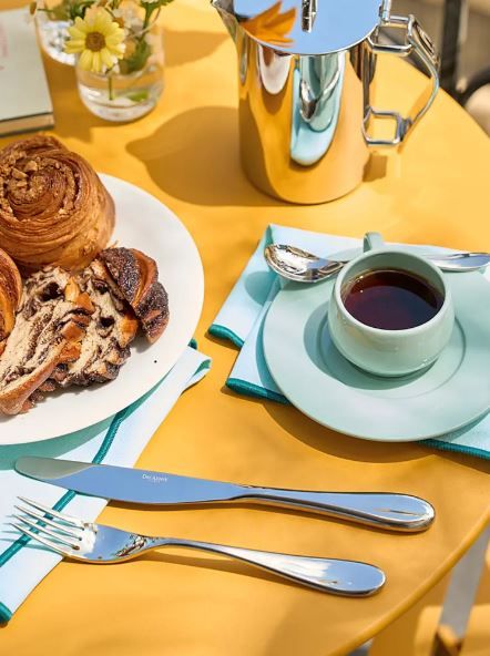 Набор столовых прибров 100 предметов, ONDE MIRROR, DEGRENNE, арт.235943 Набор столовых прибров 100 предметов, ONDE MIRROR, DEGRENNE, арт.235943