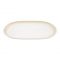 Тарелка овальная Д 38х23,5 см., COURONNE dore, золотая, DEGRENNE, арт. 246721